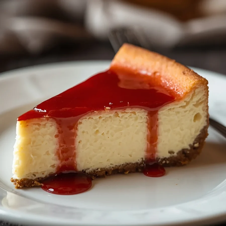 Copycat Olive Garden Sicilian Cheesecake