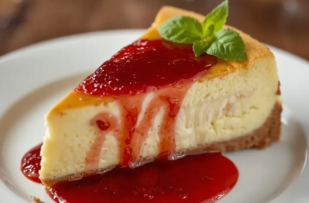 Copycat Olive Garden Sicilian Cheesecake