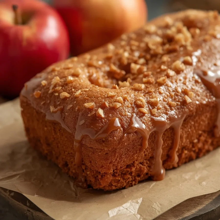 Cozy Apple Cider Doughnut Loaf