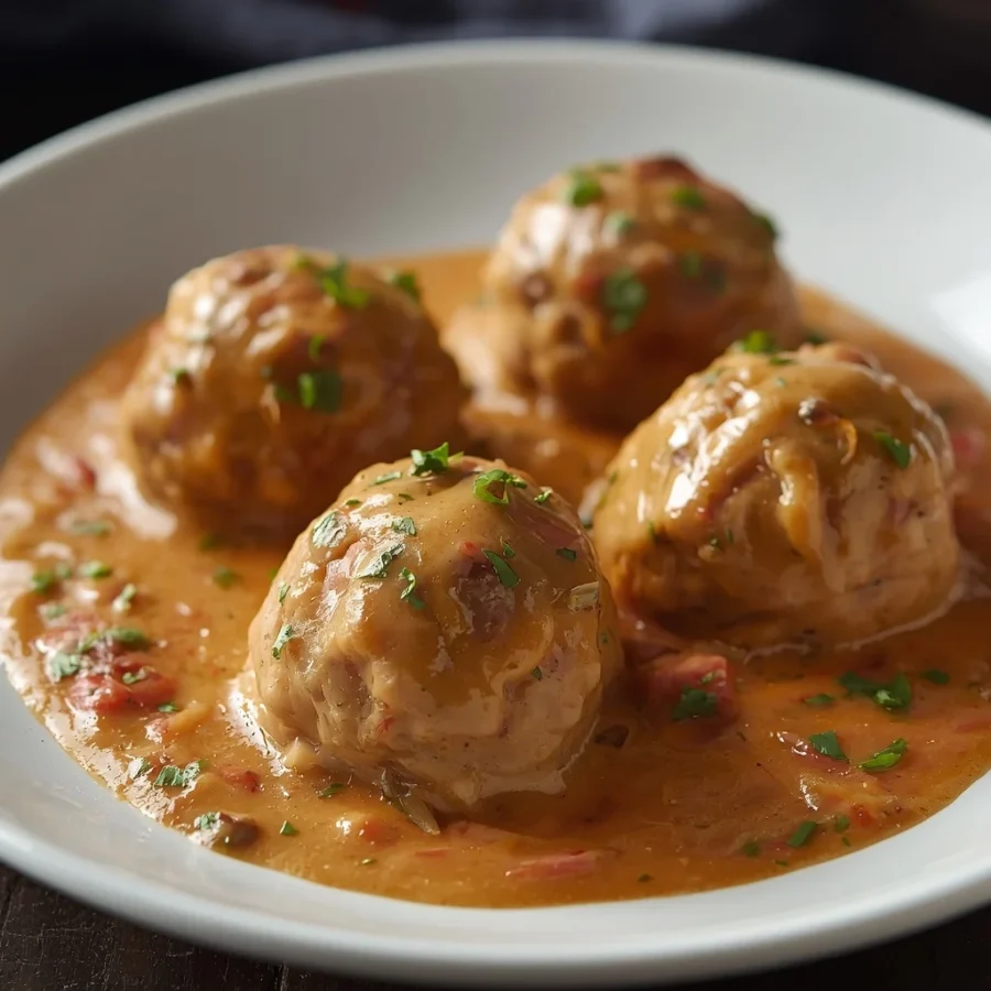 Creamy Tuscan Turkey Meatballs