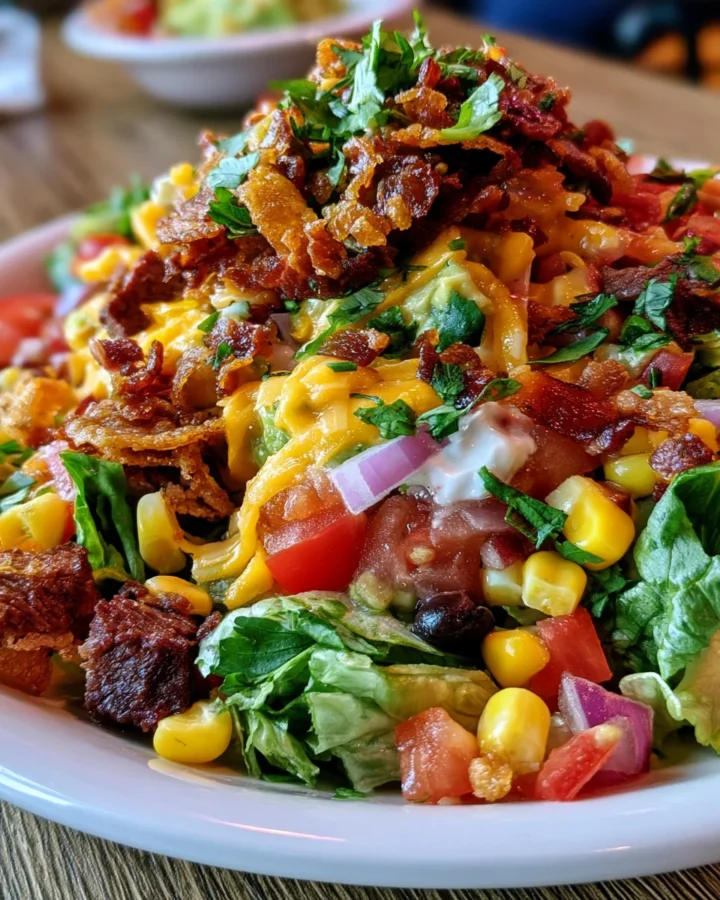Crispy Beef Bacon Cowboy Caviar Salad