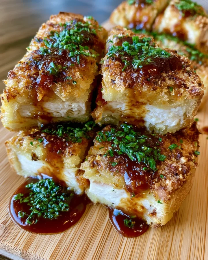 Crunchy Baked Chicken Katsu Sandwiches