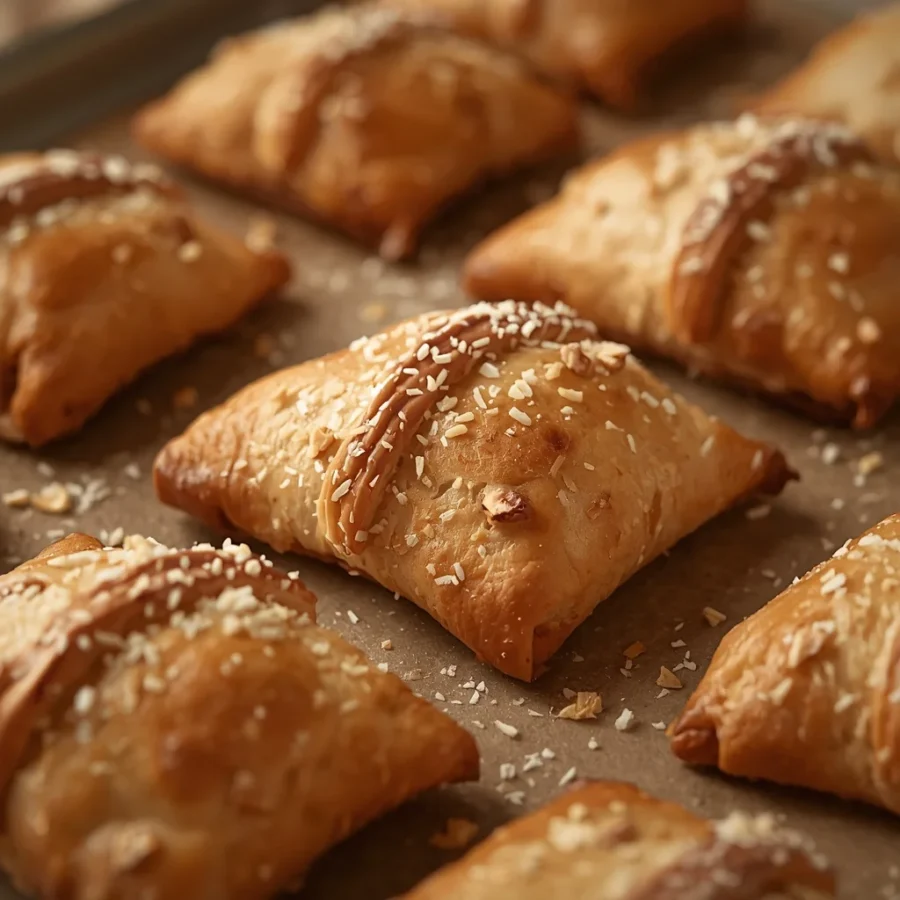 Easy Air Fryer Apple Turnovers with Puff Pastry