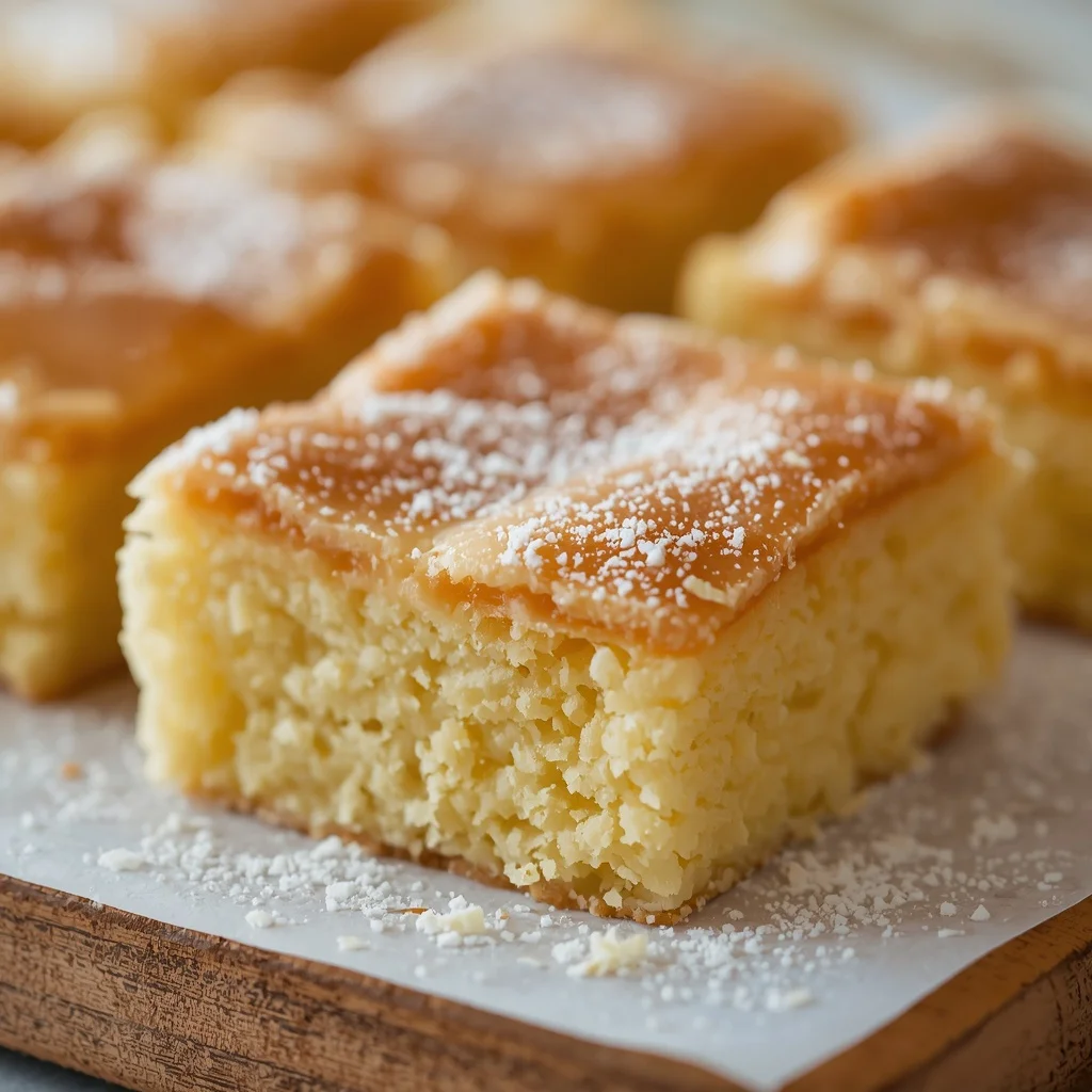 Gooey Butter Cake Squares