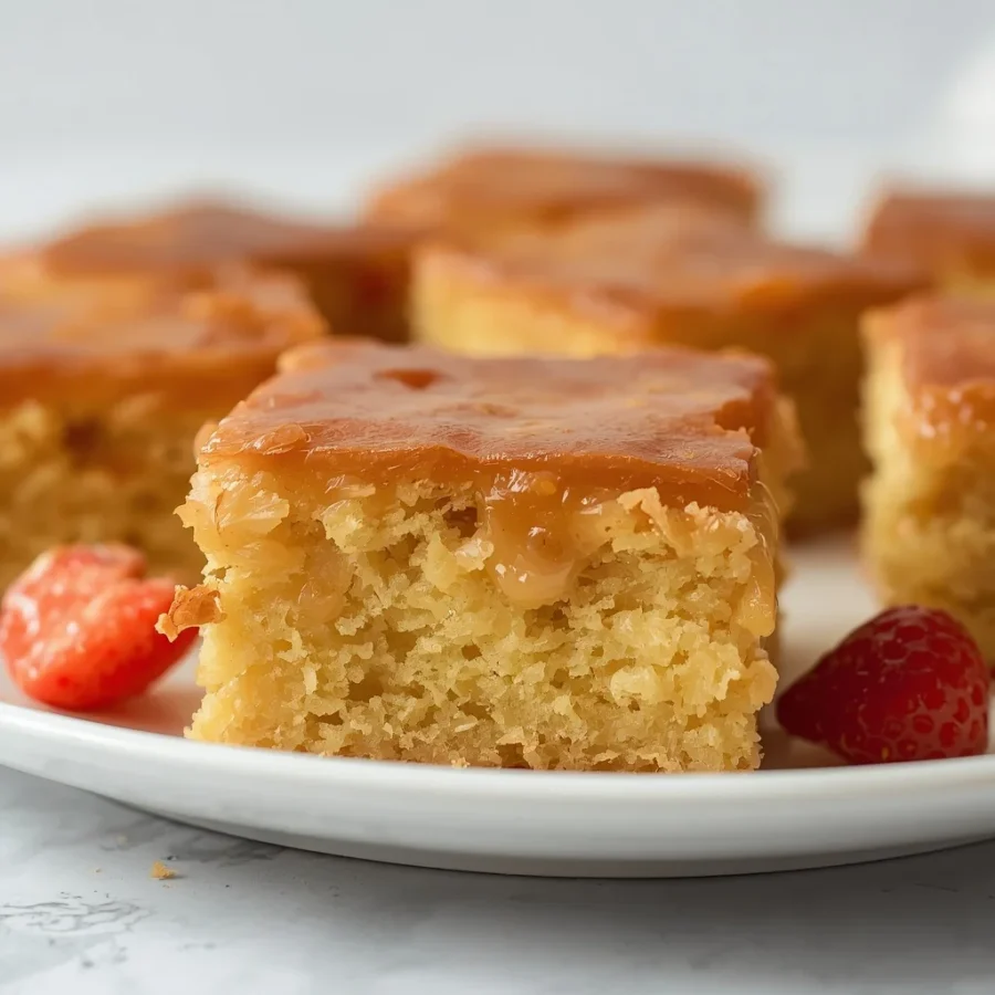 Gooey Butter Cake Squares