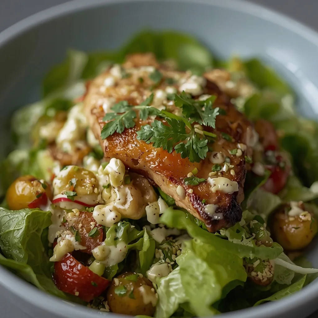Green Goddess Chicken Chop Salad