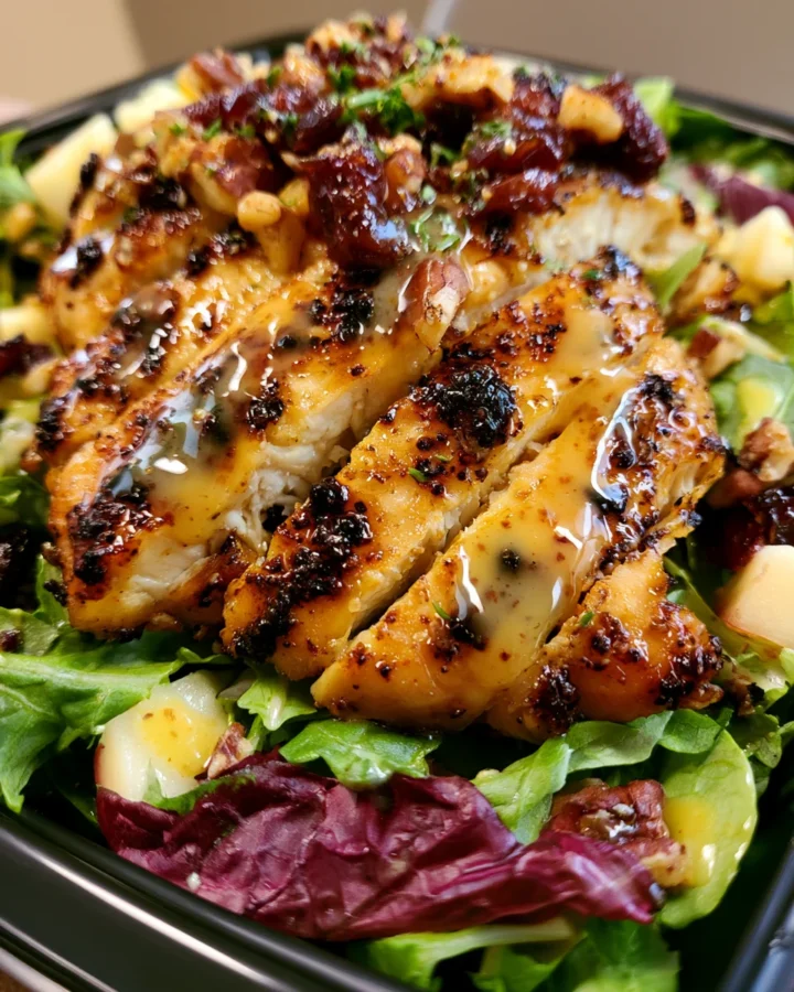 Honey Mustard Apple Chicken Salad