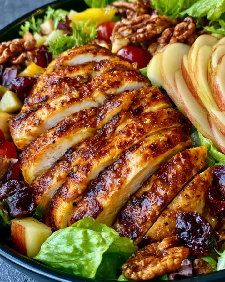 Honey Mustard Apple Chicken Salad