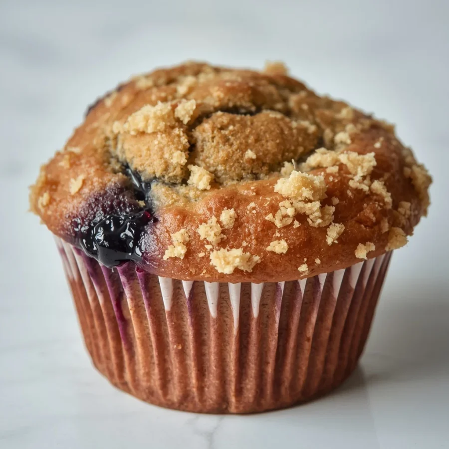 Jumbo New York Bakery Blueberry Crumb Muffin