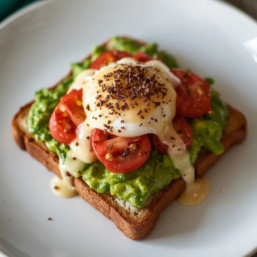 Loaded Avocado Ranch Breakfast Toast