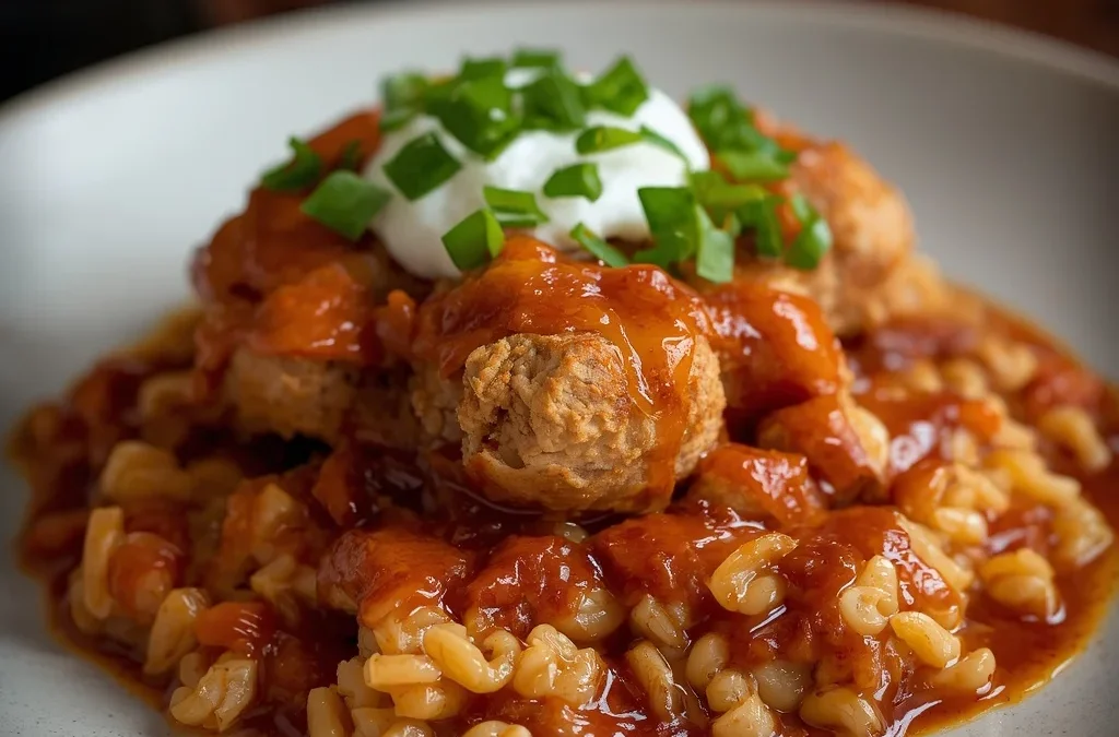Nashville Hot Chicken Rice Bake