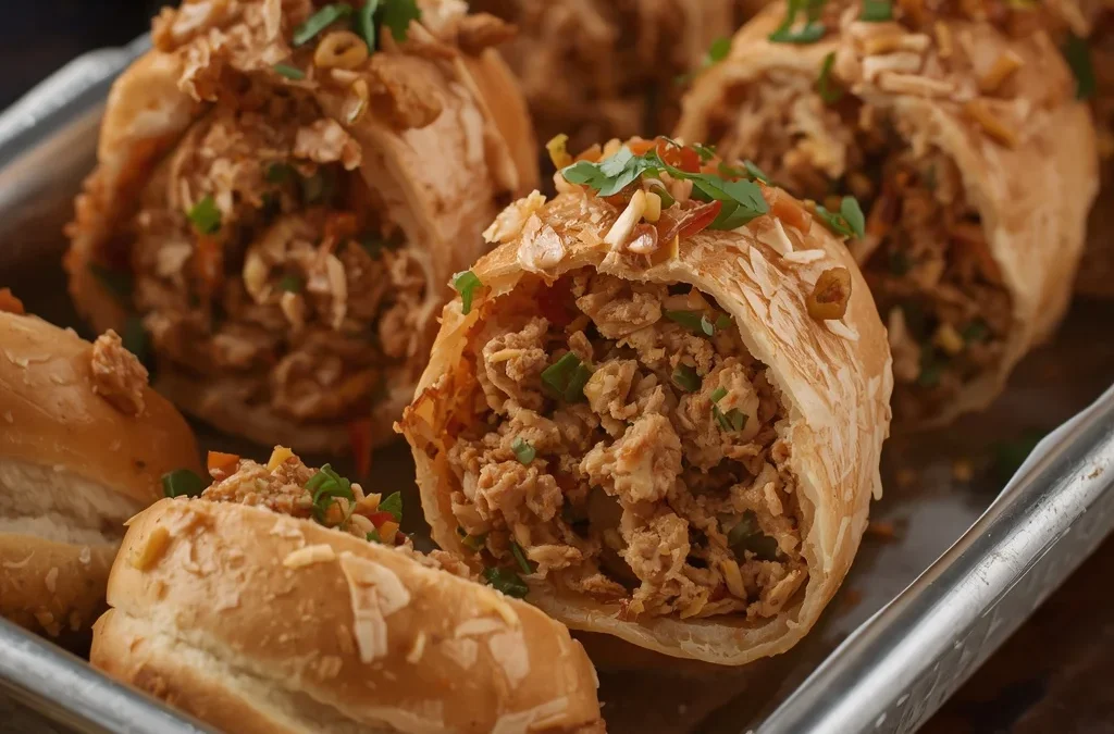 Nashville Hot Chicken Stuffed Rolls