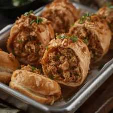 Nashville Hot Chicken Stuffed Rolls