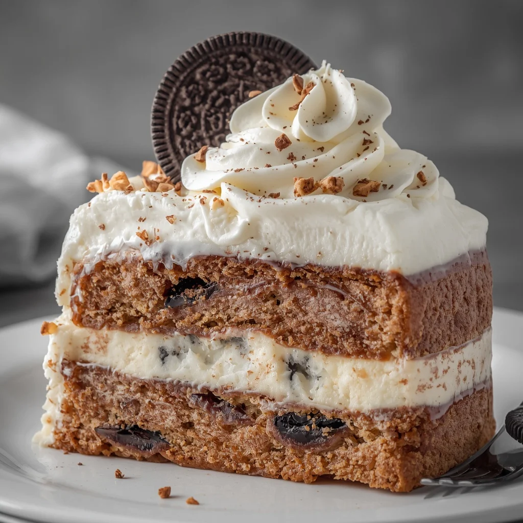 Oreo Cinnamon Roll Icebox Cake