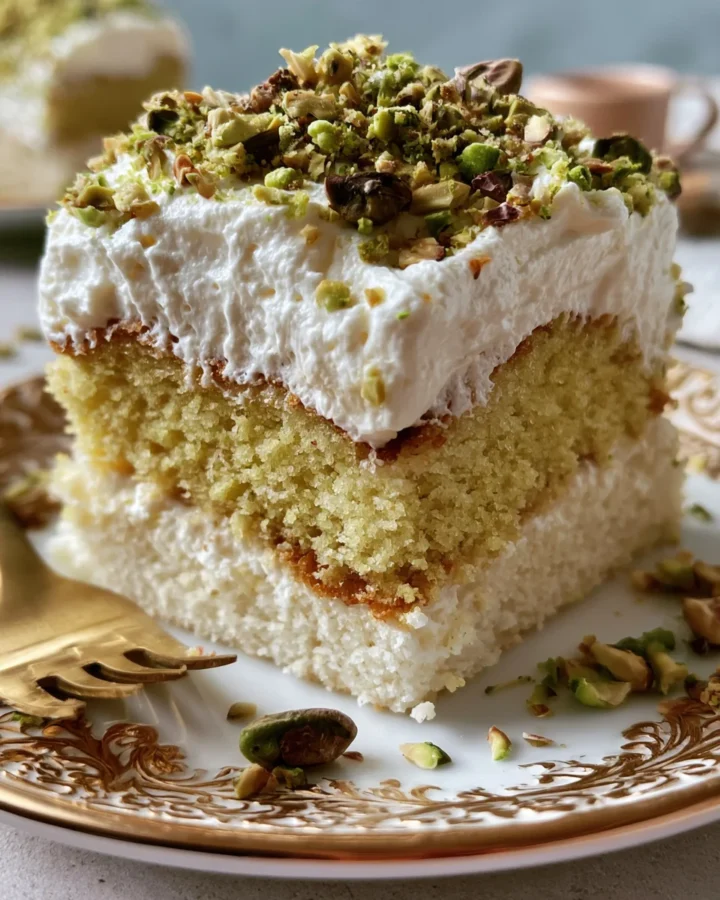 Pistachio Dream Tres Leches Cake