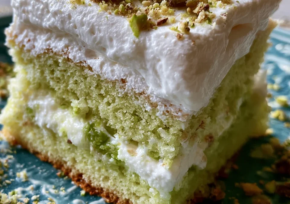Pistachio Dream Tres Leches Cake