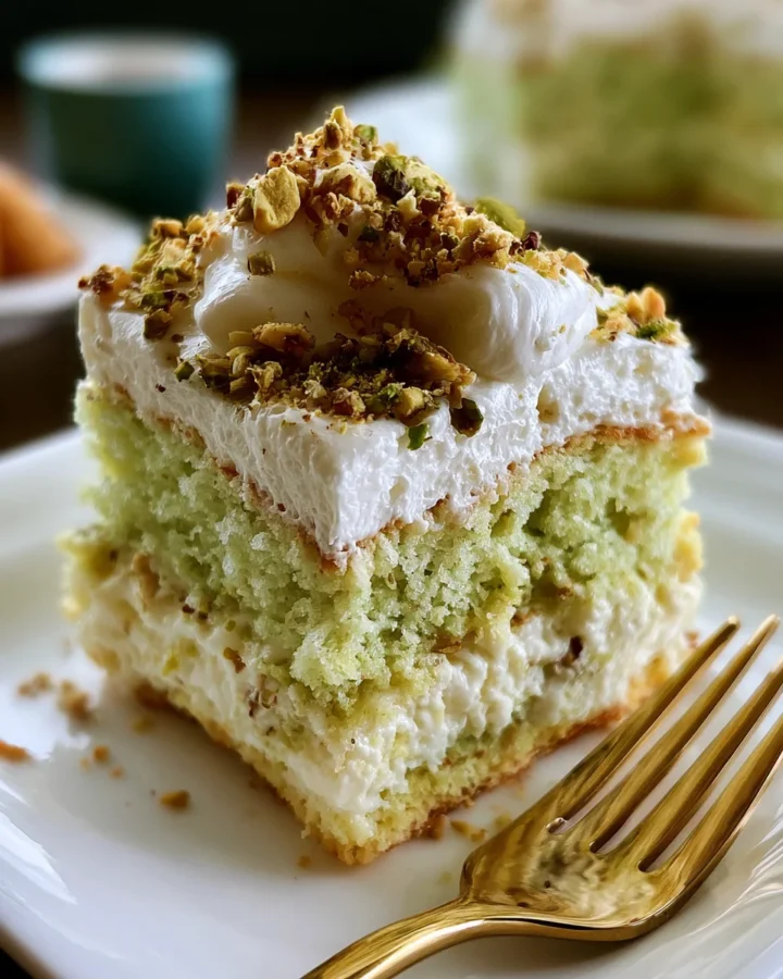 Pistachio Dream Tres Leches Cake