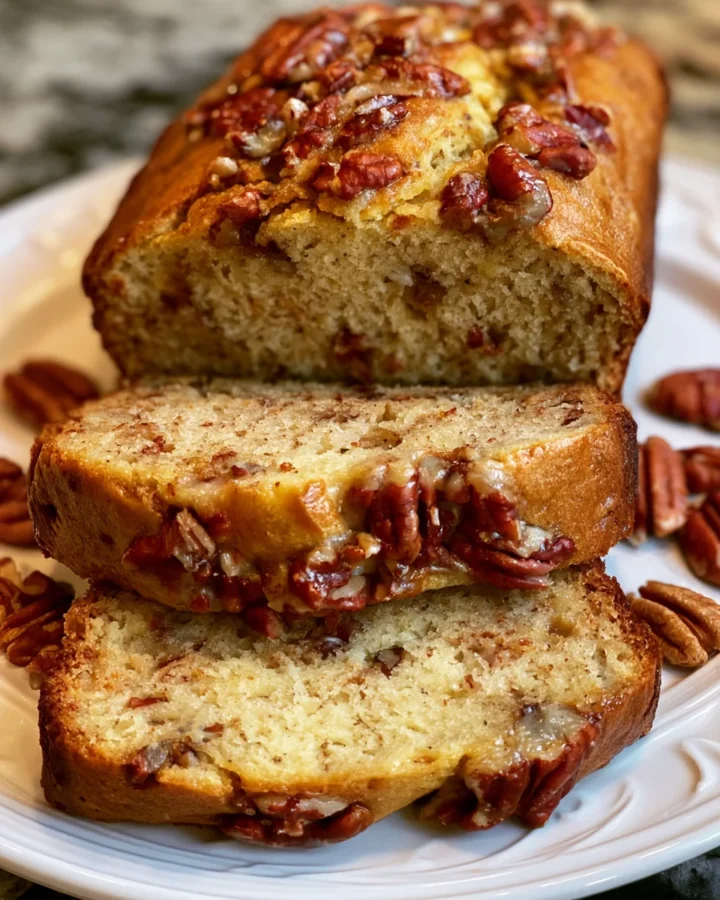 Retro Hummingbird Banana Pecan Loaf
