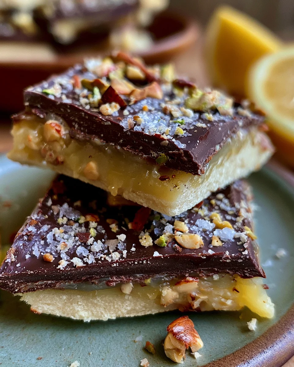 Salted Honey Halva Chocolate Bark