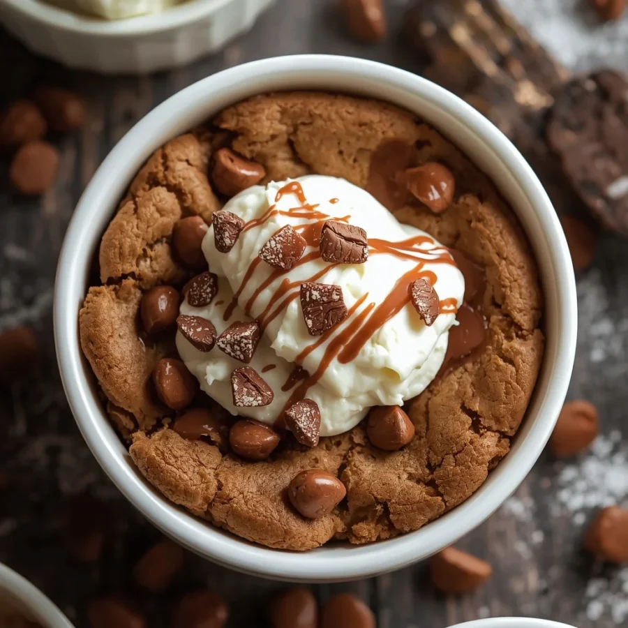 Single-Serve Deep Dish Microwave Cookie Bowl