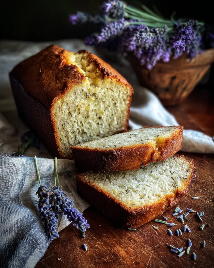 Small Batch Earl Grey Lavender Loaf Cake