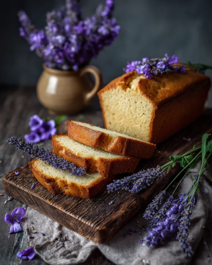 Small Batch Earl Grey Lavender Loaf Cake