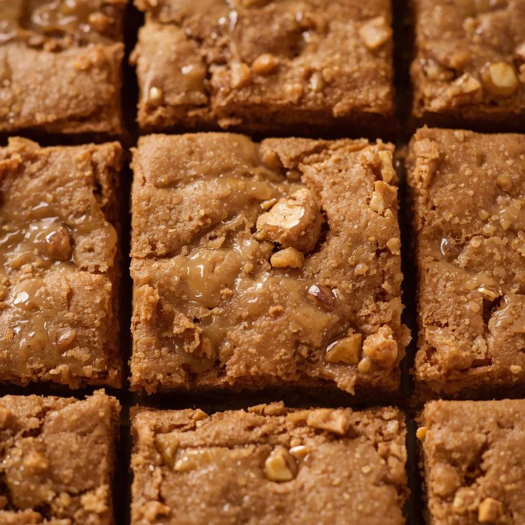 Soft and Chewy Pumpkin Spice Snickerdoodle Blondies