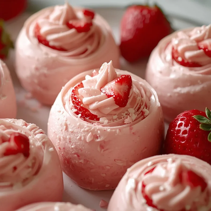 Strawberry Crunch Cheesecake Rolls 