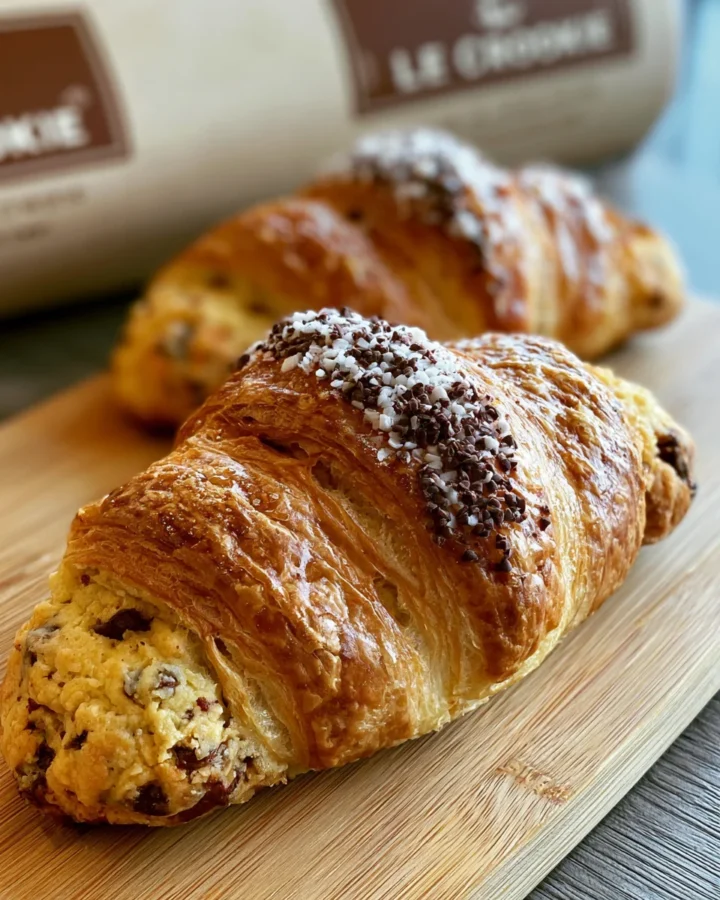 Viral Cookie Dough Croissant Le Crookie