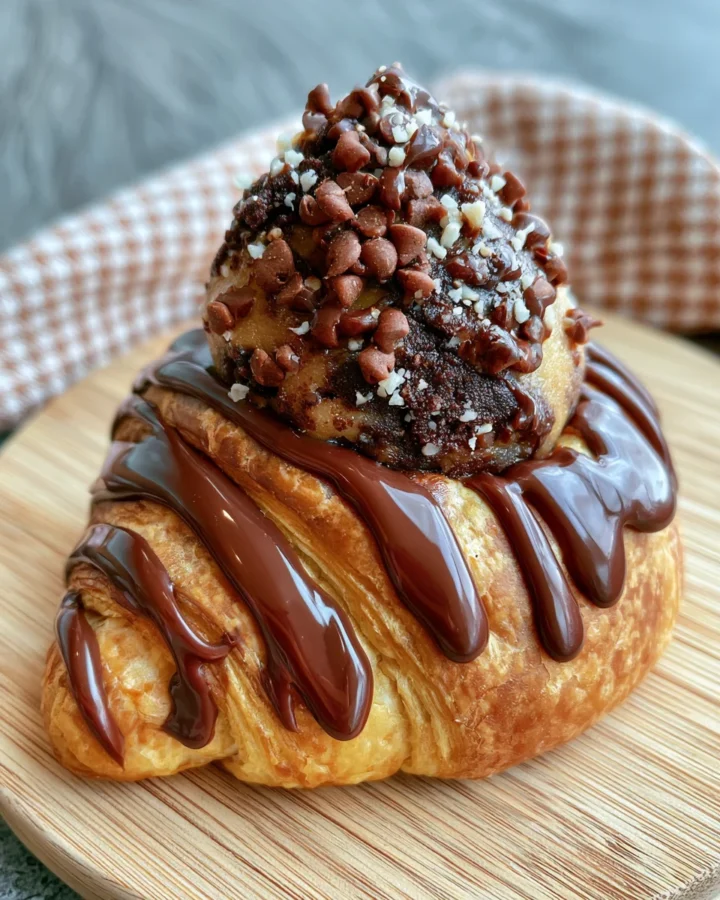 Viral Cookie Dough Croissant Le Crookie