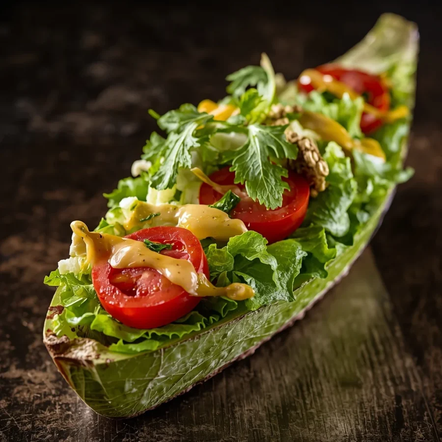 Viral Green Goddess Wedge Salad Boat