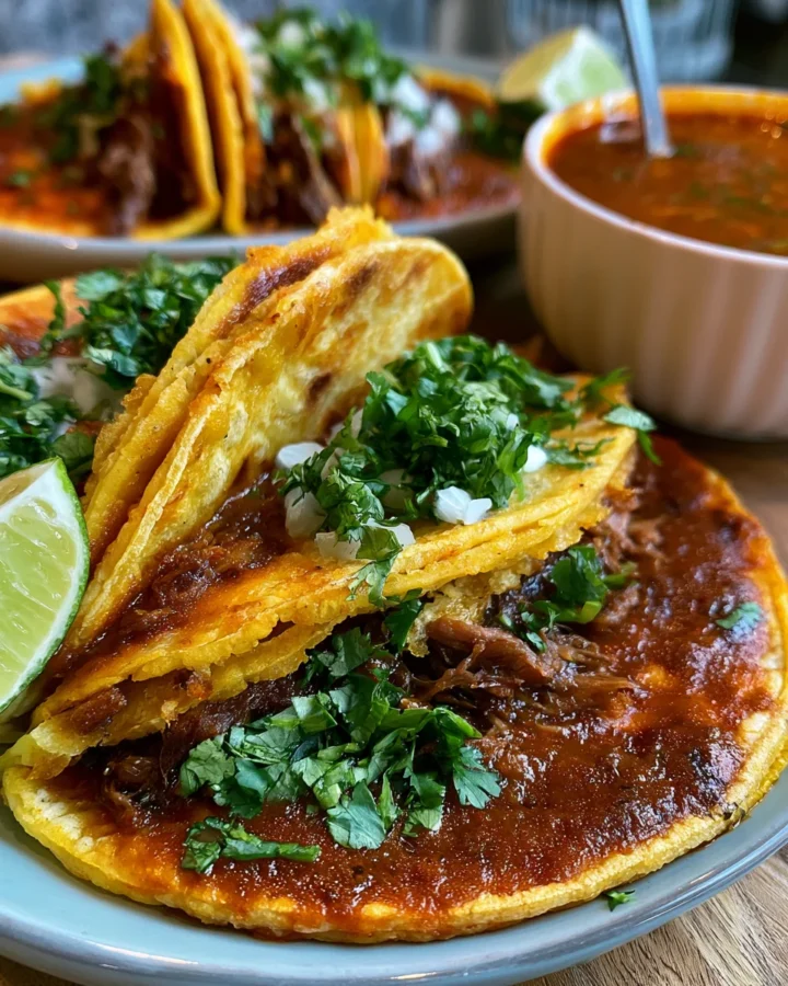 halal crispy beef birria tacos recipe