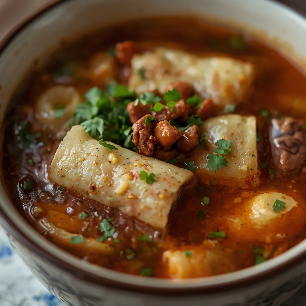 Beef Cabbage Roll Soup
