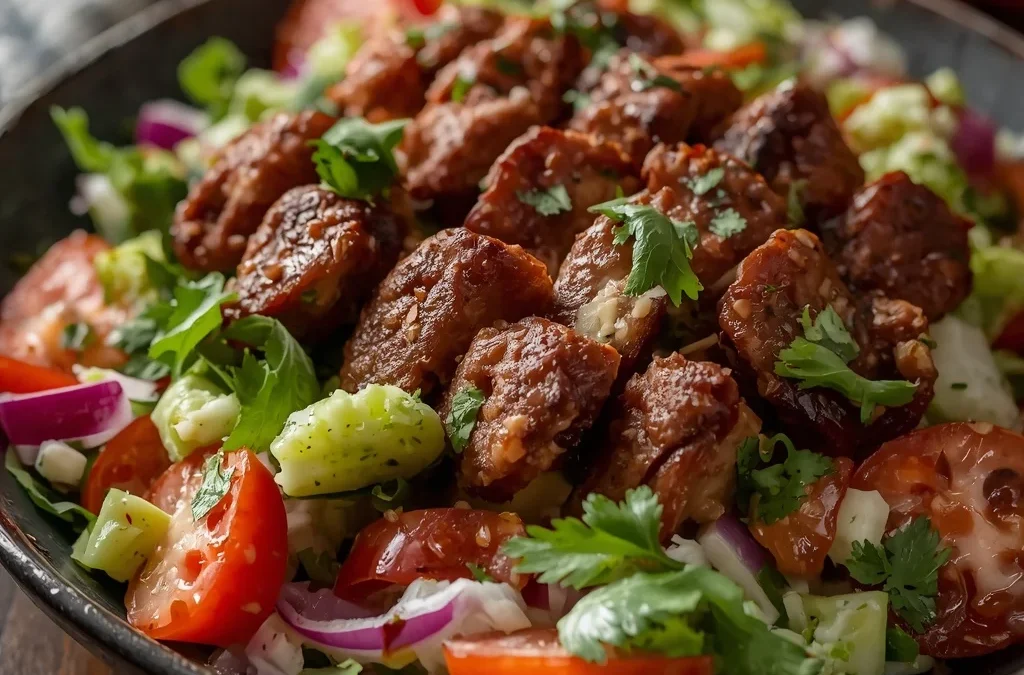 Beef Shawarma Fattoush Salad