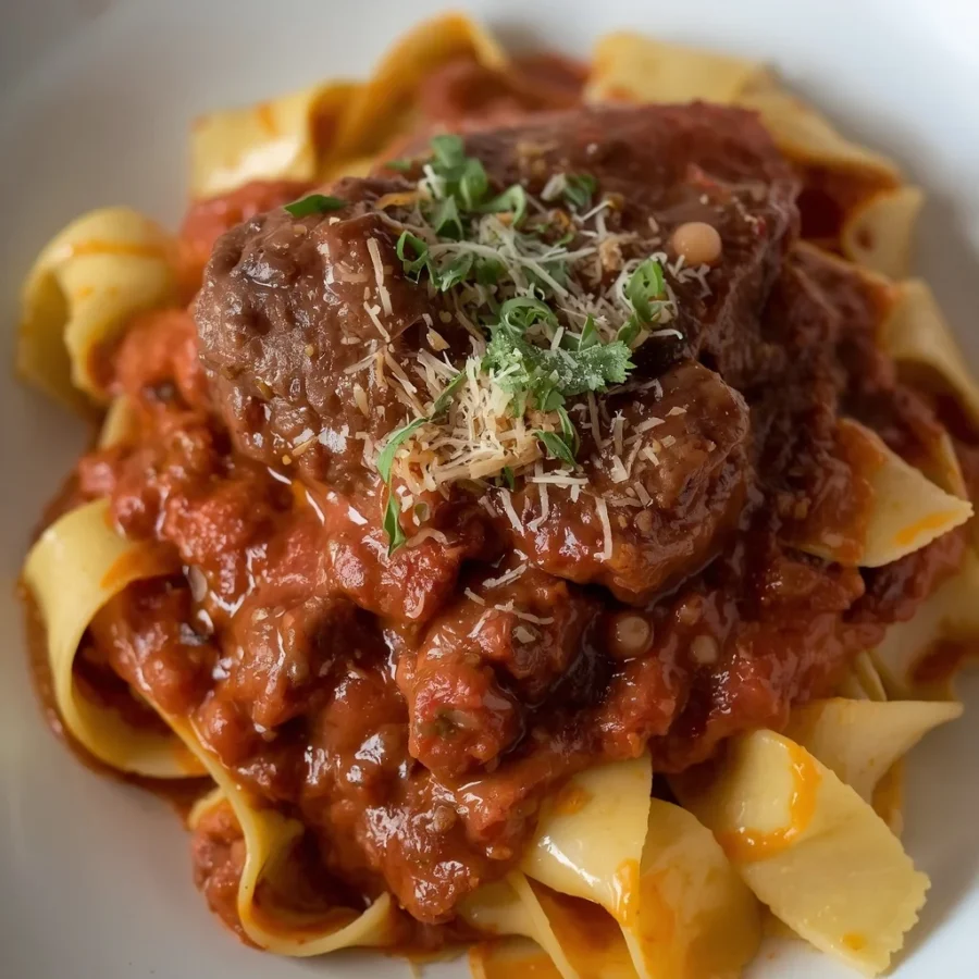 Beef Short Rib Ragu Pappardelle