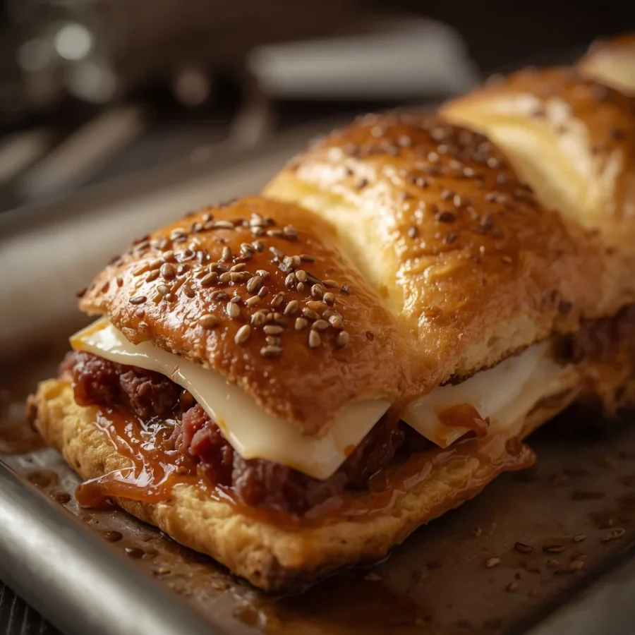 Beef Sujuk and Cheese Danish Braid