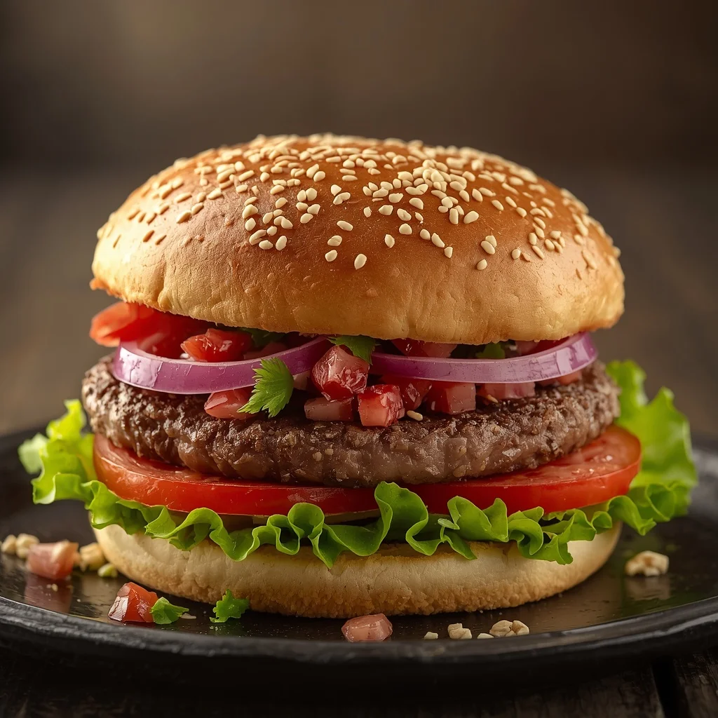 Big Mac-Style Halal Beef Chopped Salad