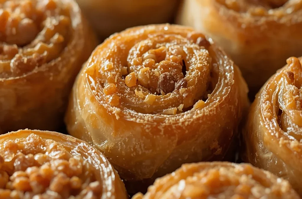 Biscoff Baklava Rolls