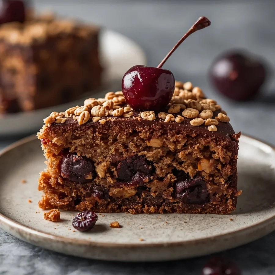 Black Cherry Brown Butter Snacking Cake
