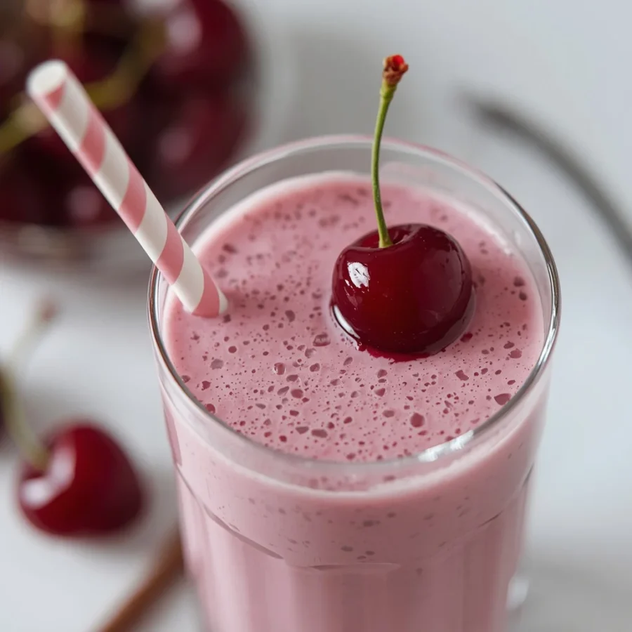 Cherry Vanilla Protein Shake