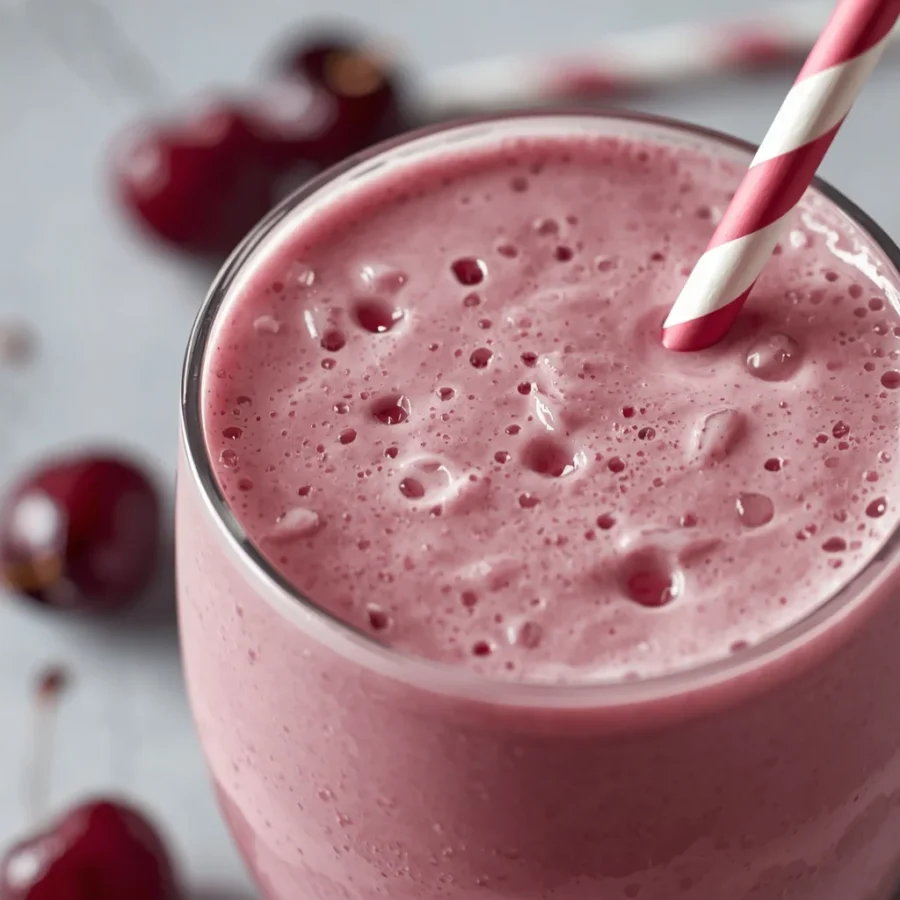 Cherry Vanilla Protein Shake