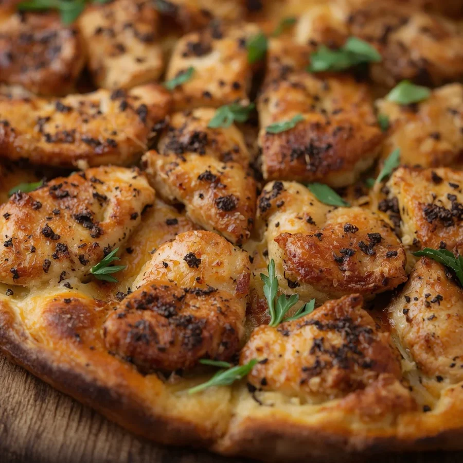 Chicken Za'atar Focaccia