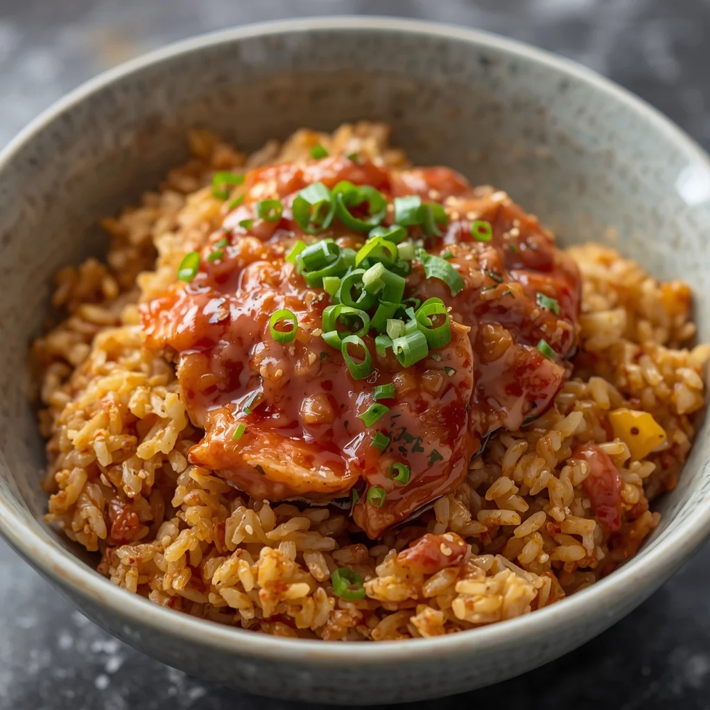 Crispy Rice and Spicy Tuna Salad Bowl