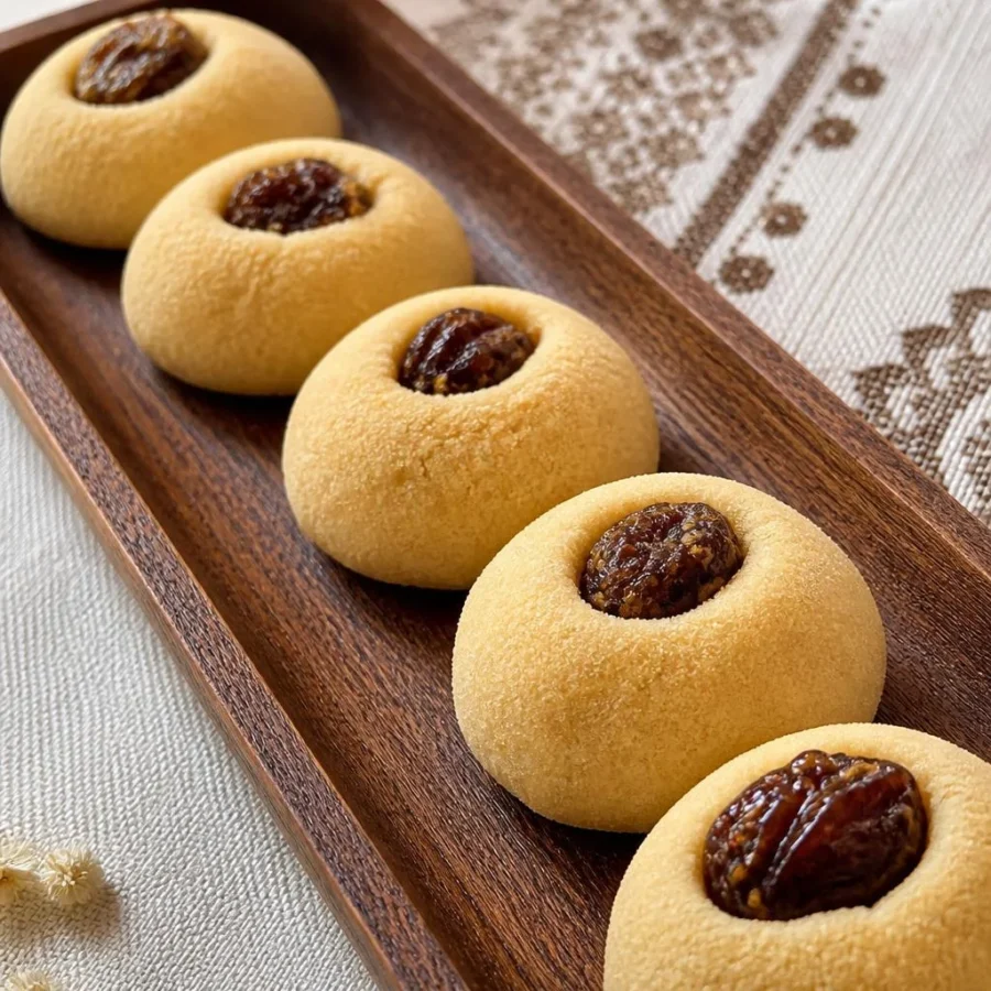 Date-Stuffed Semolina Cookies