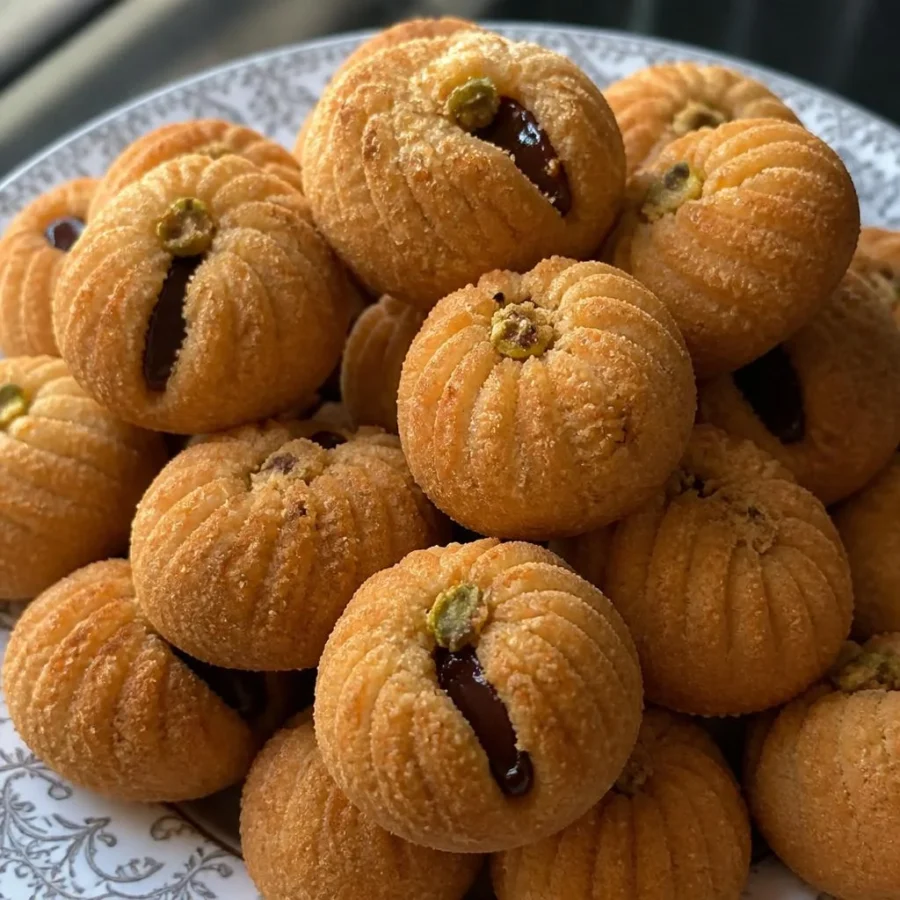 Date-Stuffed Semolina Cookies