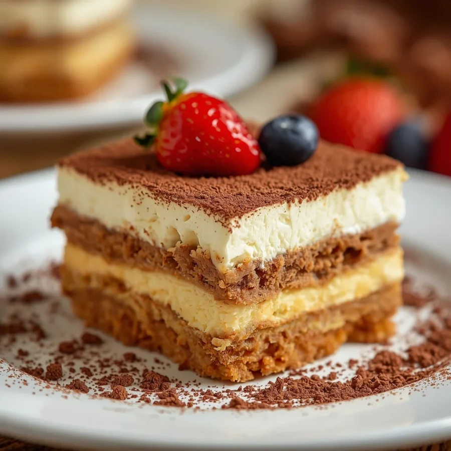 Decadent Halal Tiramisu without Alcohol