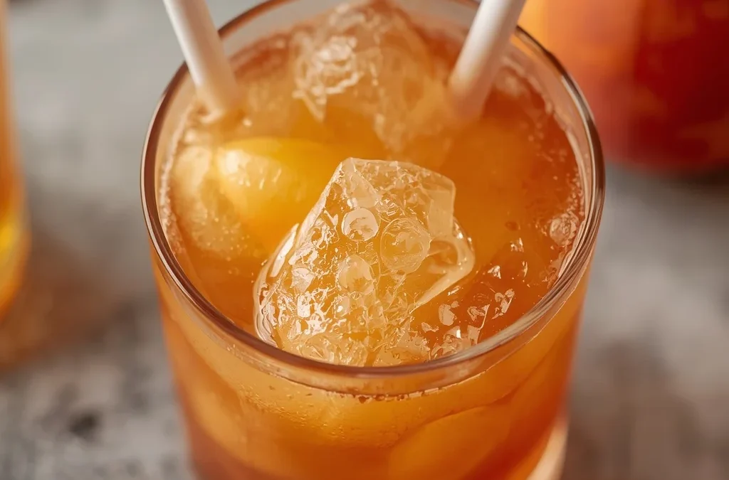 Frozen Peach Sweet Tea