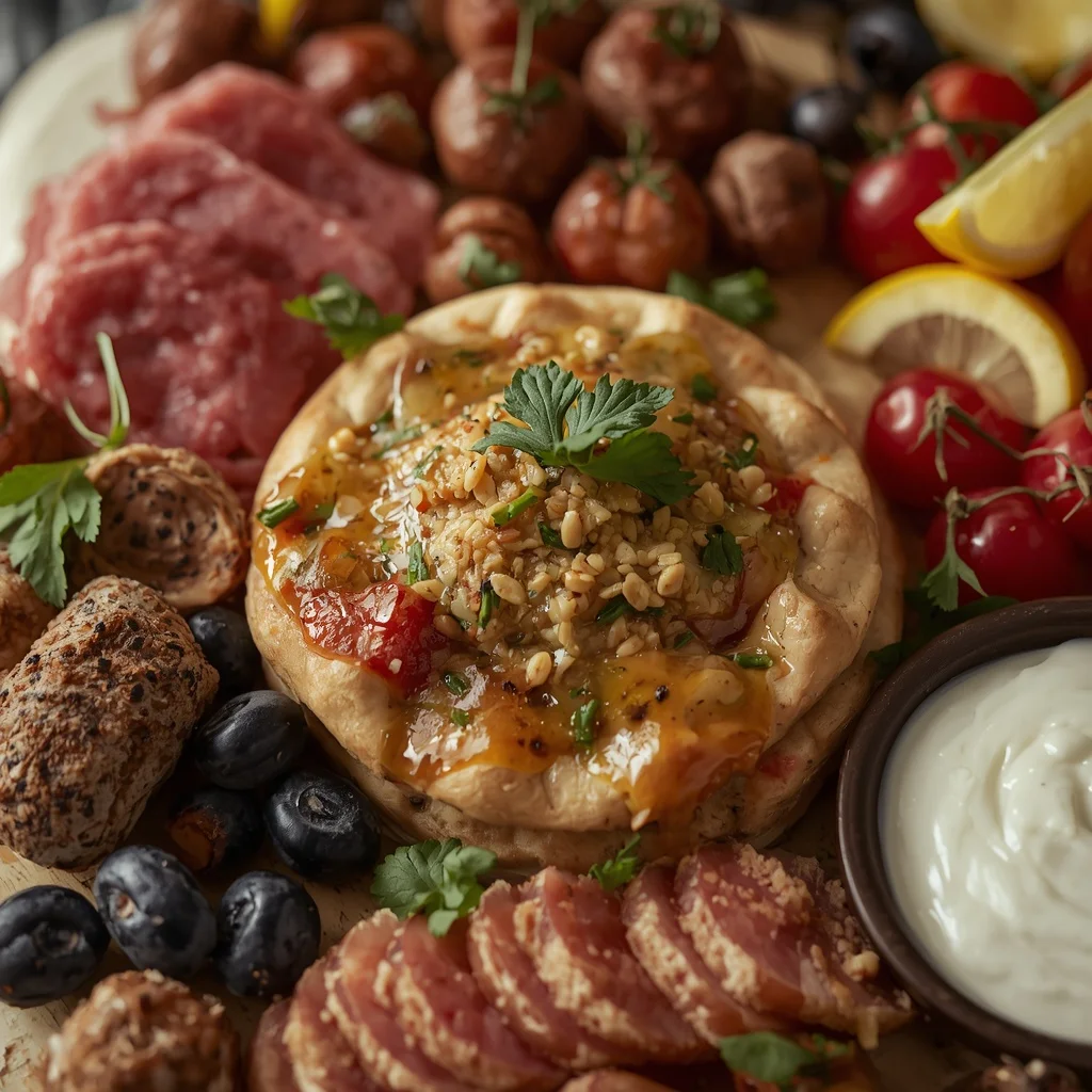 Girl Dinner Mezze Snack Board