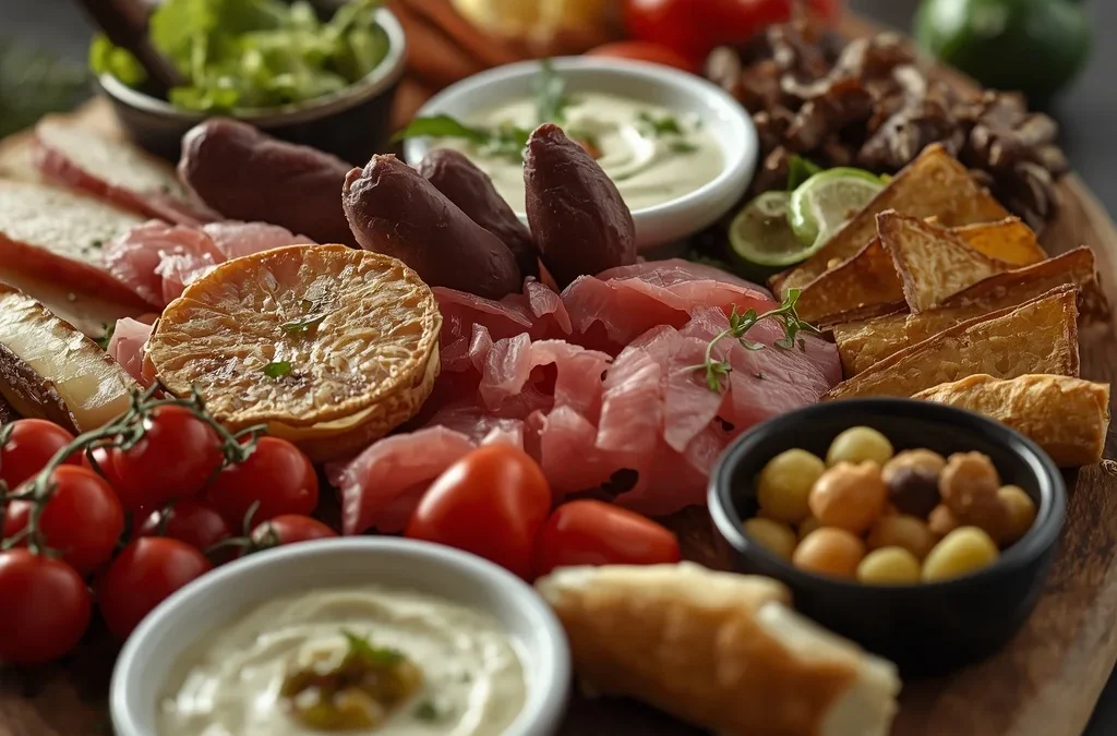 Girl Dinner Mezze Snack Board