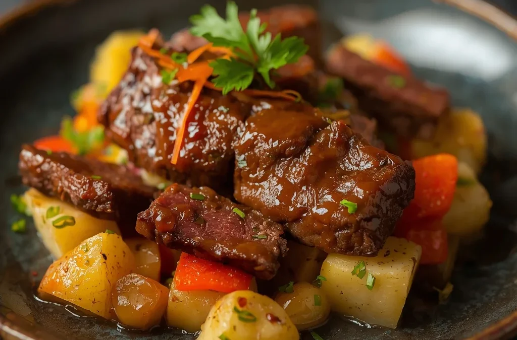 Golden Beef Tallow Roasted Vegetable Salad